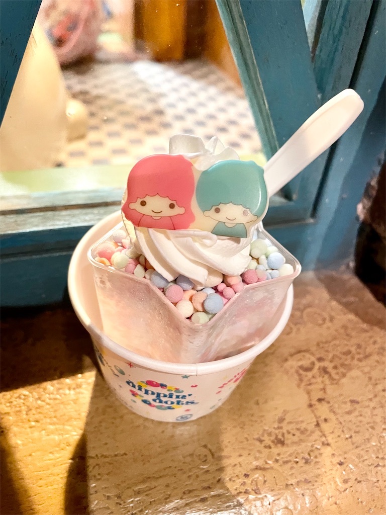 サンリオピューロランド つぶつぶアイス