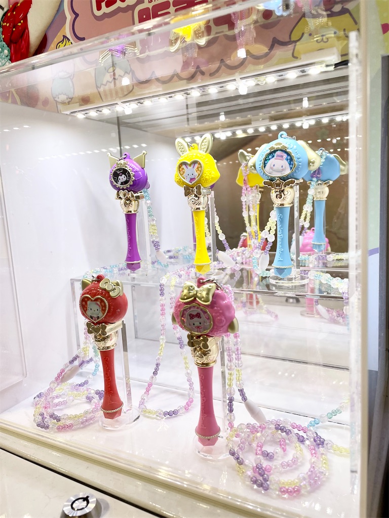 ピューロランド　ロマンチックカプセルステッキ　オリジナルガシャポン