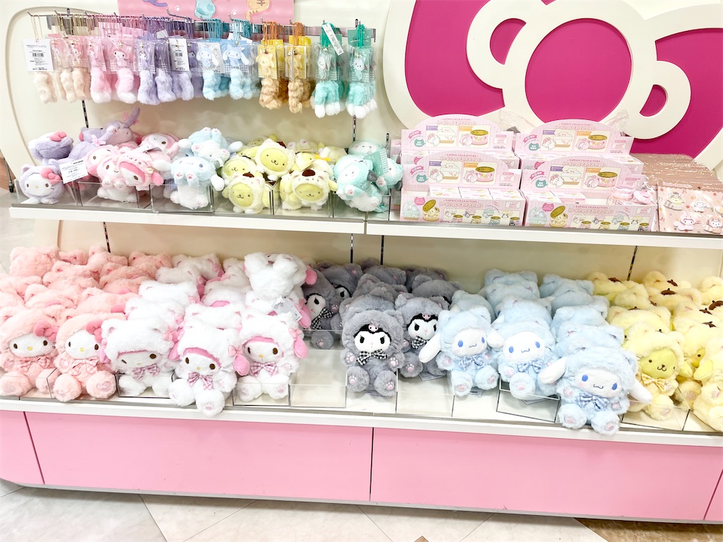 ハローキティ 肉球ネコ ぬいぐるみ ハローキティ 大好きネコネコ