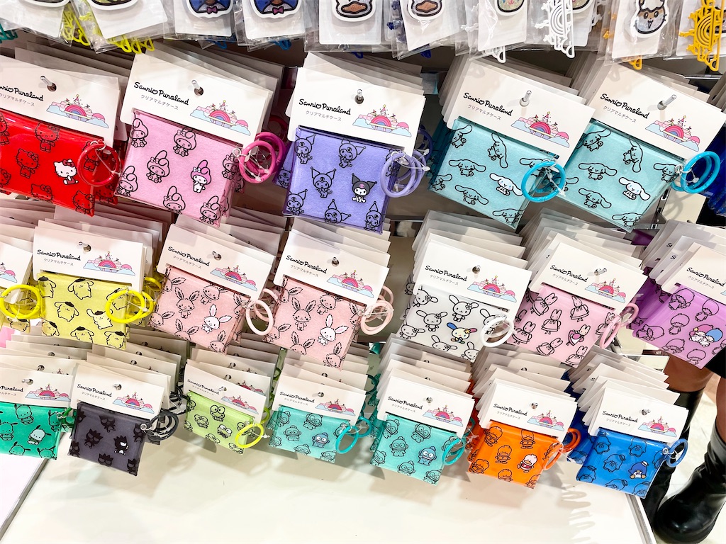 サンリオピューロランド限定 クリアマルチケース