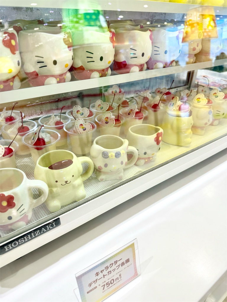 キャラクターデザートカップ