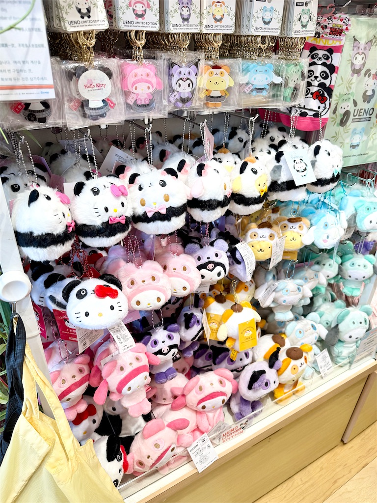 パンダ×サンリオグッズ Sanrio Gift Gate 上野店 - Road to Rainbow
