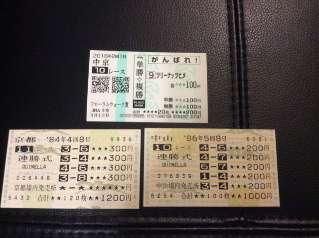 馬券コレクション番外編 - サラリーマン馬主への道