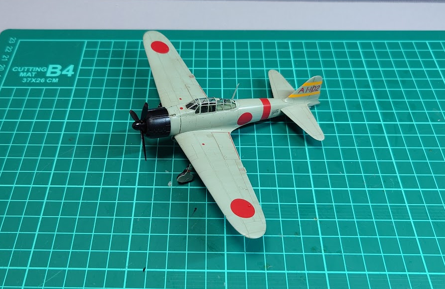 タミヤ 1/72 零式艦上戦闘機二一型 - 田舎おやじの言動log