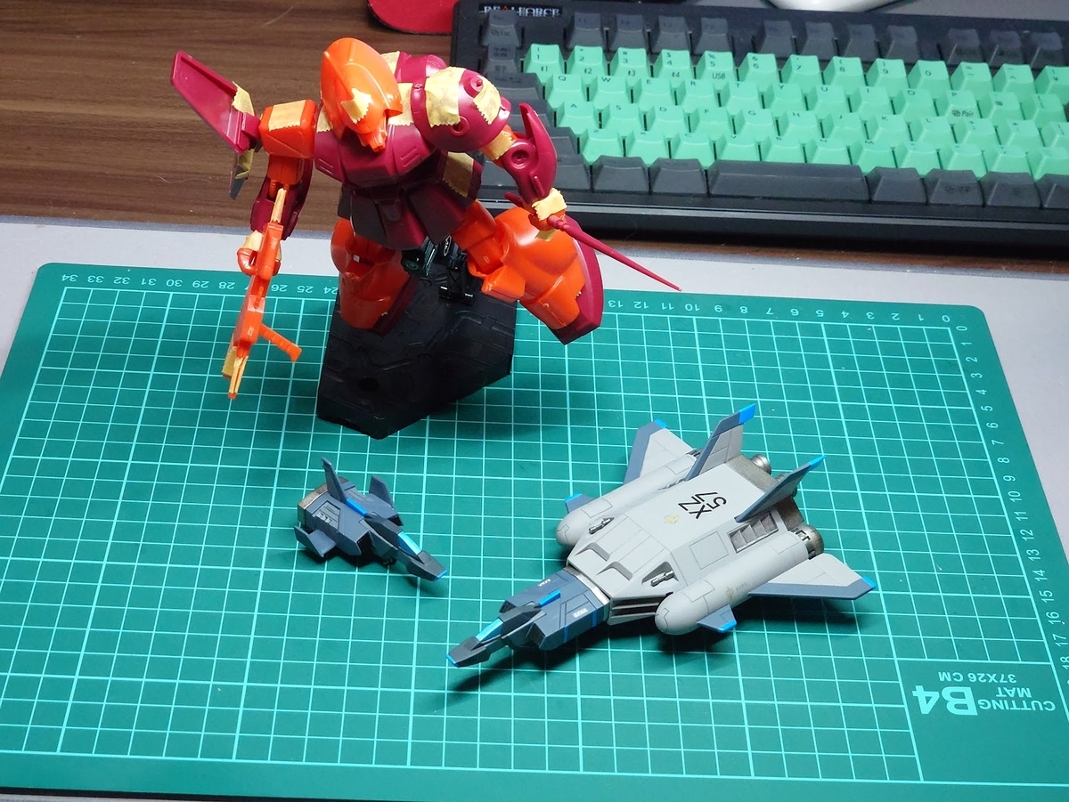 旧キット 1/144 コア・ブースター - 田舎おやじの言動log