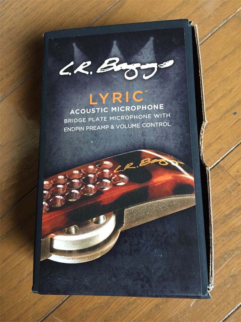 LR baggs LYRIC 編】アコギのピックアップを考える - ある音楽家の日常