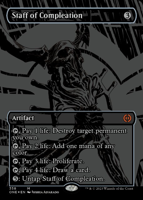 MTG 完全化の杖 ONE 日本語版 4枚セット 完全化の杖について考える - ロダーシャの考察