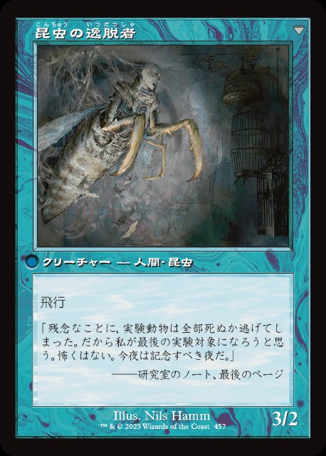 MTG 秘密を掘り下げる者　旧枠　英語　4枚 英)秘密を掘り下げる者 / Delver of Secrets - 昆虫の逸脱者