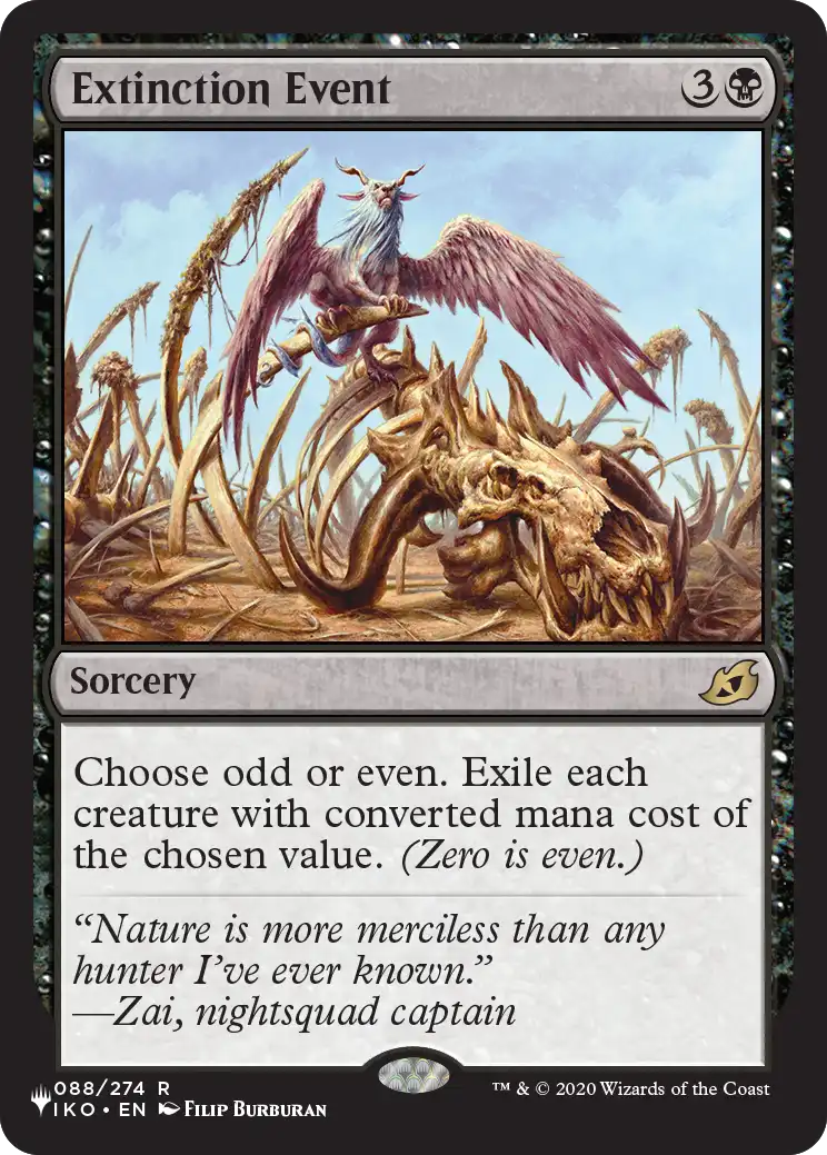 絶滅の契機