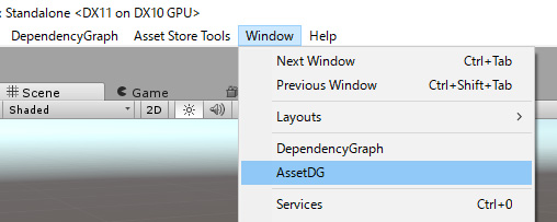 AssetGraph - Unity Dependency Graph Utility - Rokugen Lab