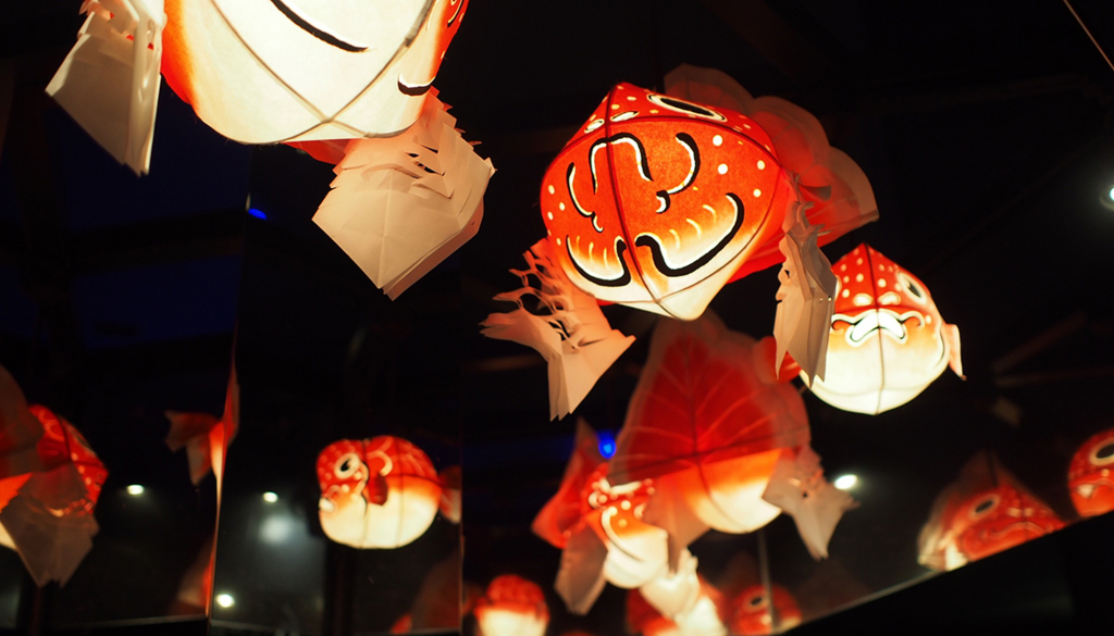 金魚の提灯