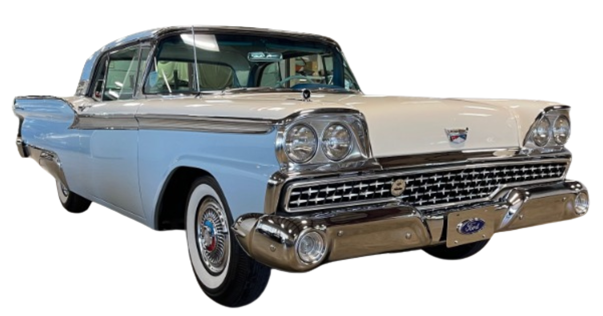 1959年　フォード　スカイライナー　前から