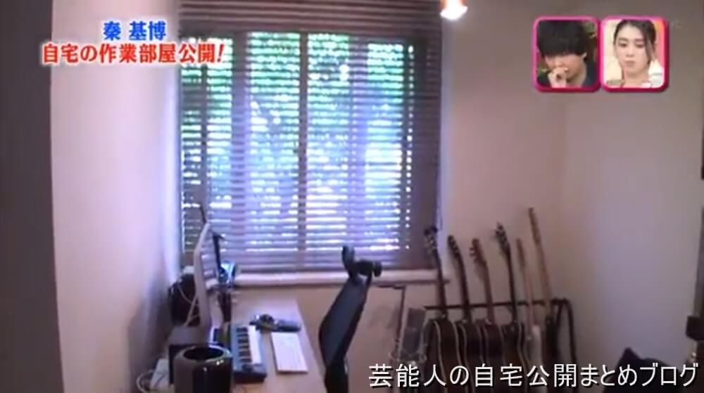 歌手 秦基博さんの割と狭めな自宅作業部屋 画像 歌手 秦基博さんの割と狭めな自宅作業部屋 画像