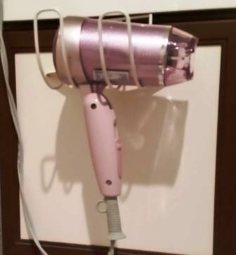 我が家のピンクのドライヤー