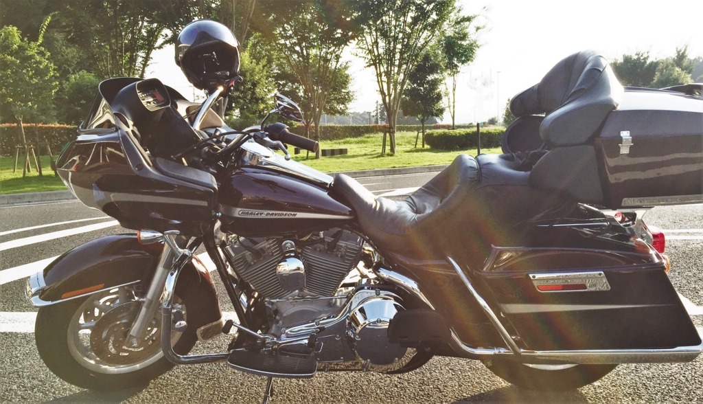 リアキャリア バイク ツーリング用ツアーパックエレクトラグライド用