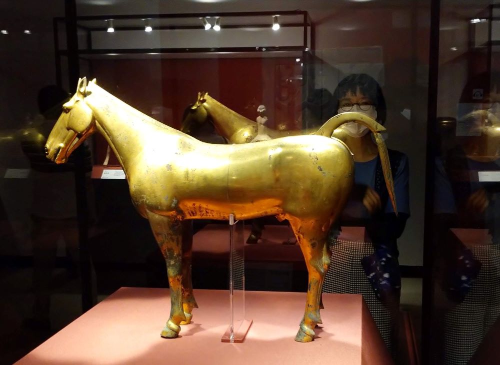 超個人的な好き『黄金の馬』アハルテケ~兵馬俑と古代中国展にて