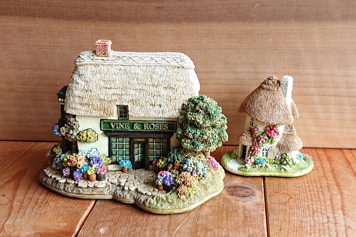 リリパットレーン　VINE & ROSES Lilliput Lane VINE ＆ROSES 2006 L3028 - ミニチュアハウス