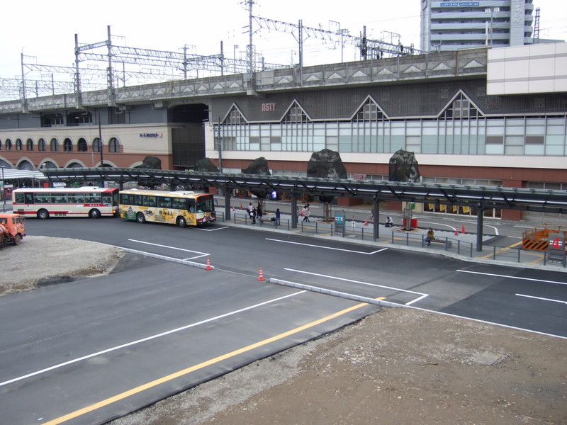 ＪＲ岐阜駅北口　新バスターミナル