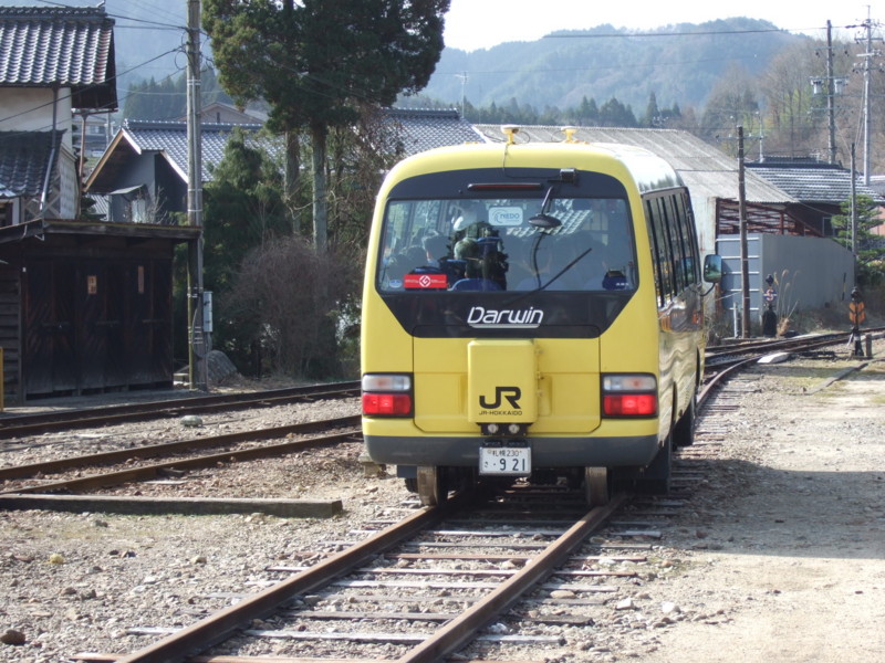 明知鉄道　DMV実証実験