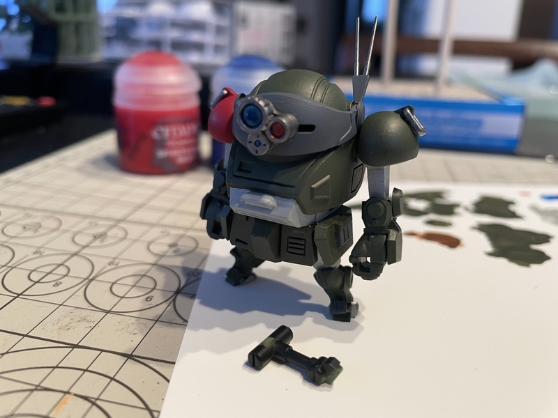 ボトムズ 全塗装完成品 ボトムズ プラモデル ベルゼルガ 1/35 塗装完成品
