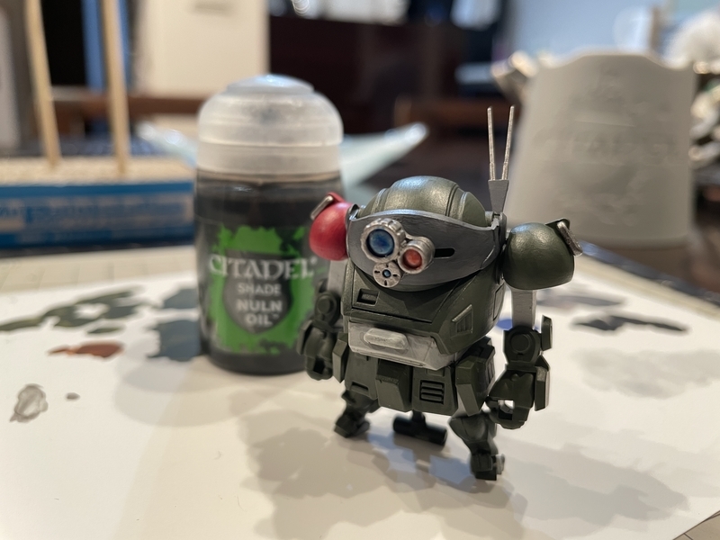 チョイプラ・スコープドッグ筆塗り全塗装の話。 - Think Like