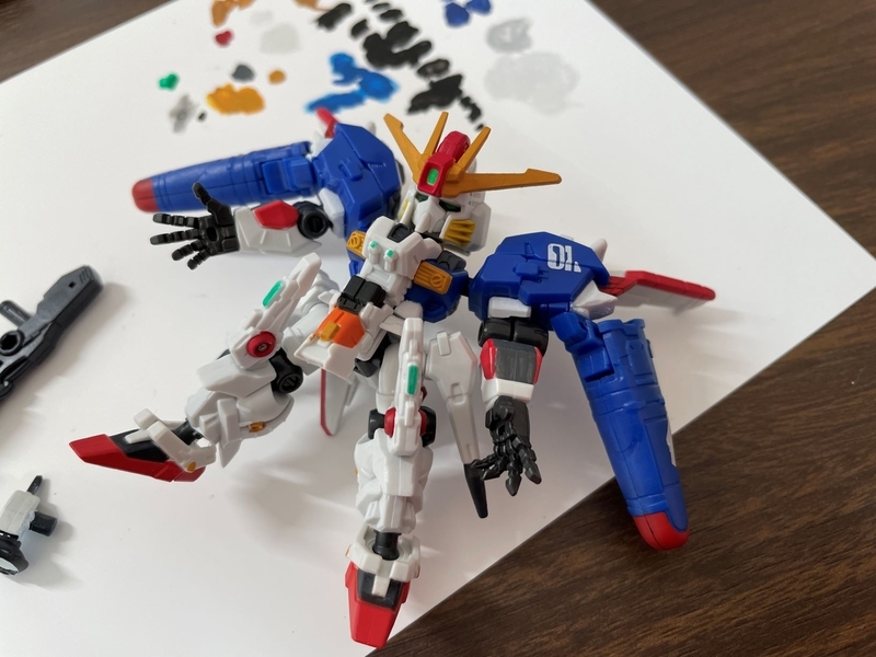 あ*げ様 モビルスーツアンサンブル　ガンダムEX塗装完成品 あ*げ様 モビルスーツアンサンブル ガンダムEX塗装完成品 Yahoo