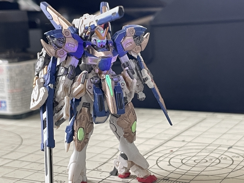 ガンダムのV2アサルトバスターガンダム・アーティファクト 塗装