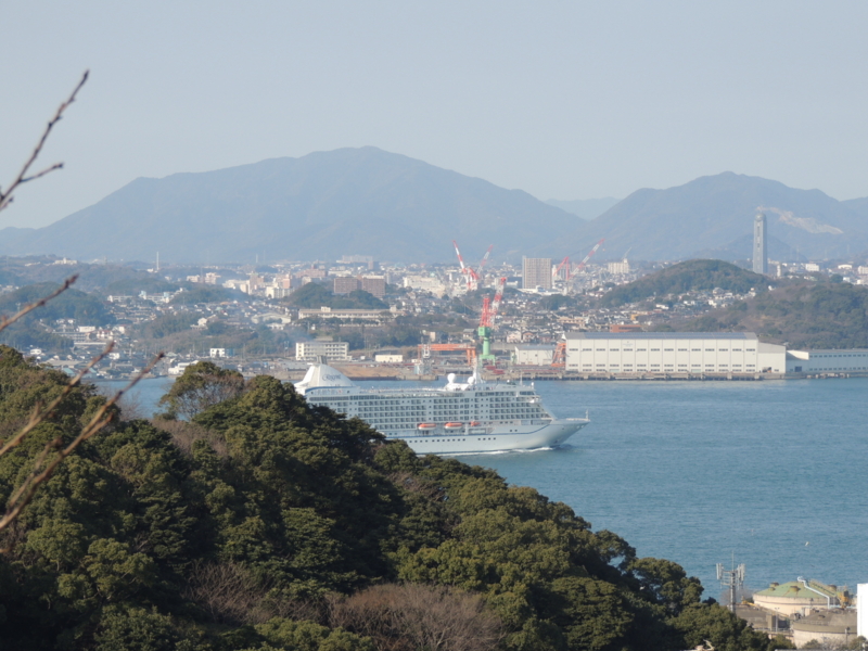 seven seas voyager セブンシーズボイジャー　関門海峡　2016/3/3