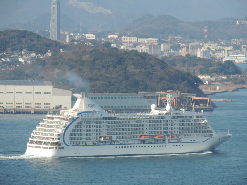 seven seas voyager セブンシーズボイジャー　関門海峡　2016/3/3