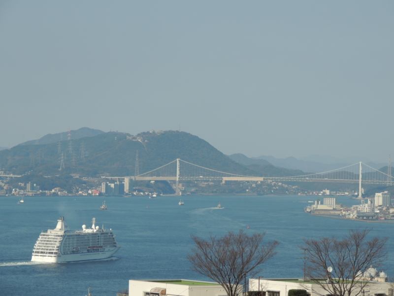 seven seas voyager セブンシーズボイジャー　関門海峡　2016/3/3