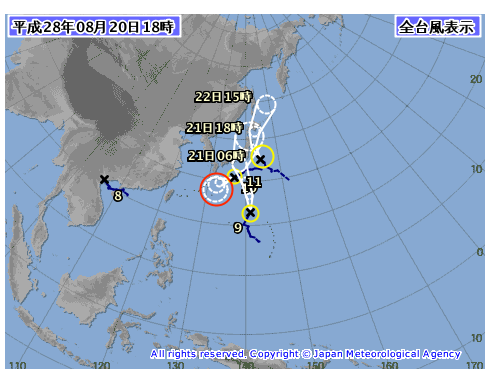 天気　天気図