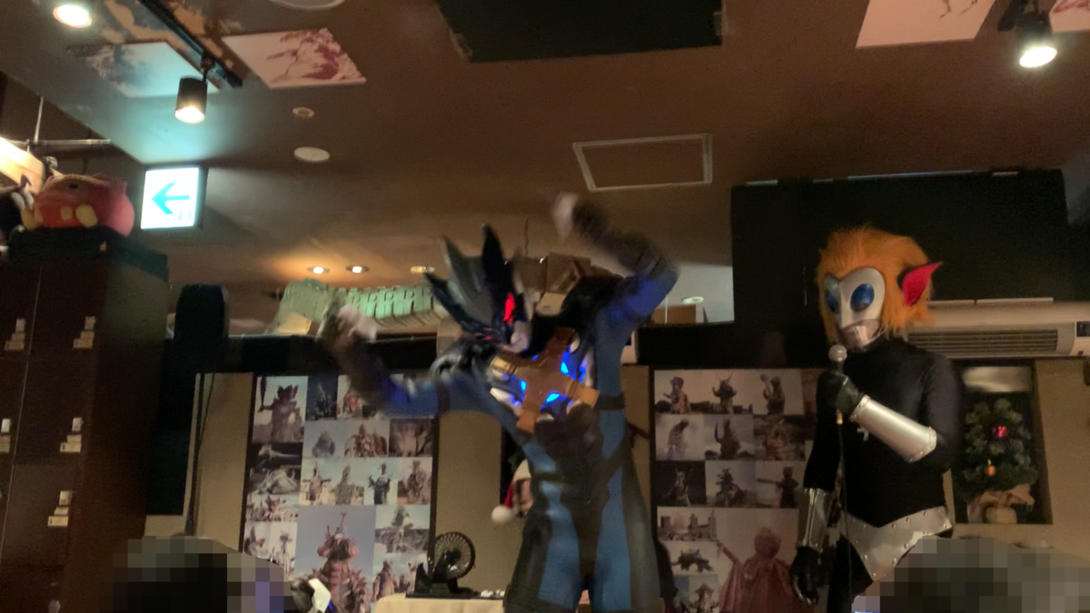 怪獣酒場 ウルトラマントレギア ブラッククリスマスパーティ 参加レポート 12 17 00 どこまでもどこまでも