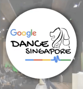 Google Dance Singapoleのロゴ