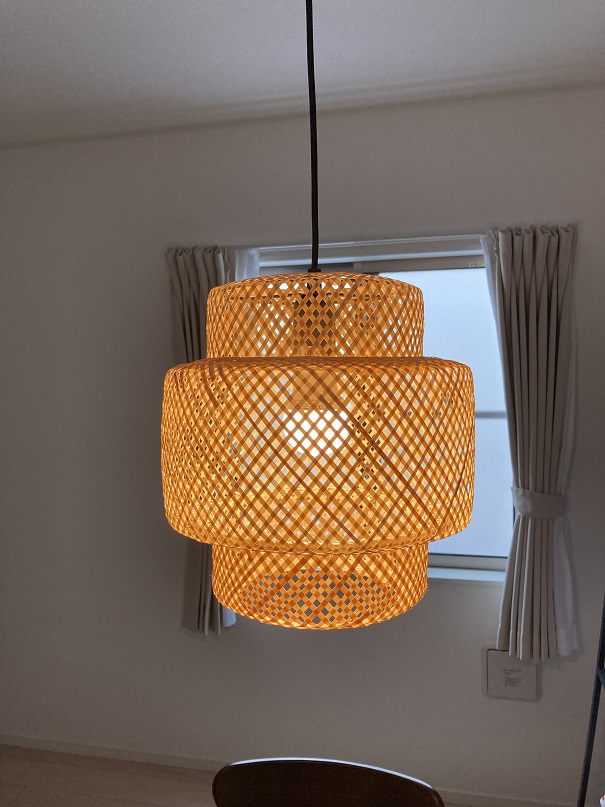 IKEAの照明【SINNERLIG-スィネリグ】 - 白い建売の家から