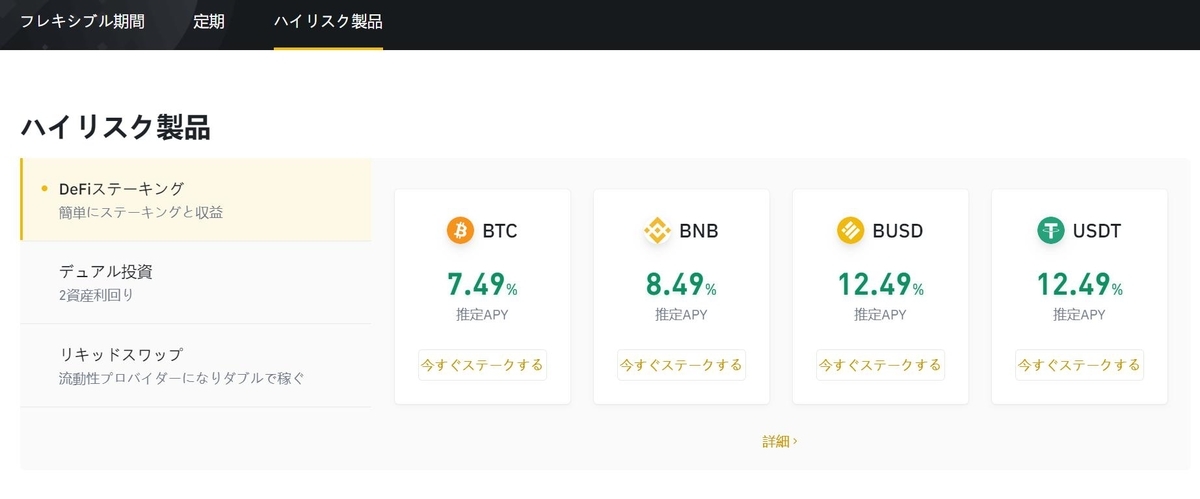 ハイリスク商品