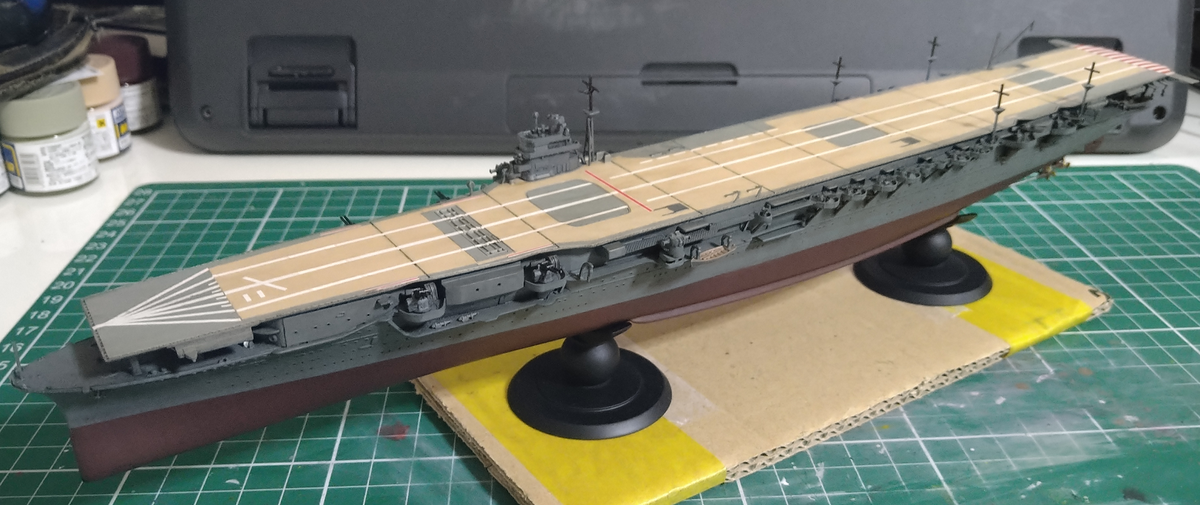 ≪番外編≫ FUJIMI模型の フルハル 1/700 艦船模型を作ってみた - 街の