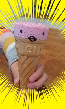 カプすけに会えたらラッキー グリコ ジャイアントカプリコ ちゃーちゃんとるーちゃんず