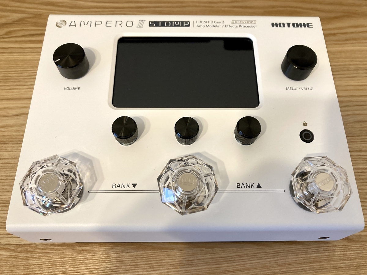 Ampero II Stomp マルチエフェクター 付属品完備 HOTONE | AMPERO Ⅱ STOMP | マルチ・エフェクター | 製品情報
