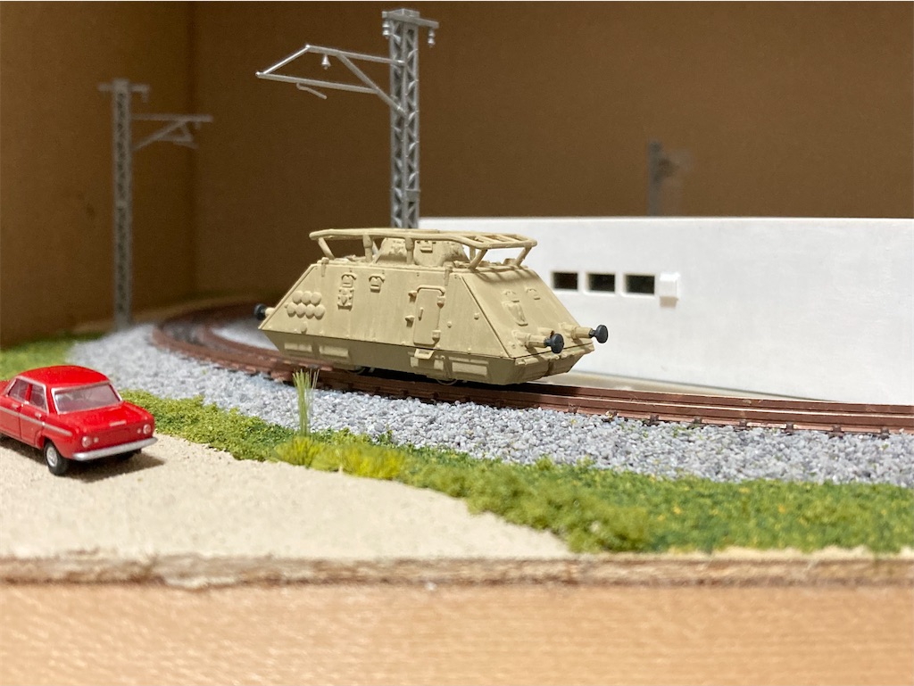 1/144 装甲機関車セットのNゲージ化1（検討編） - 超電研日誌