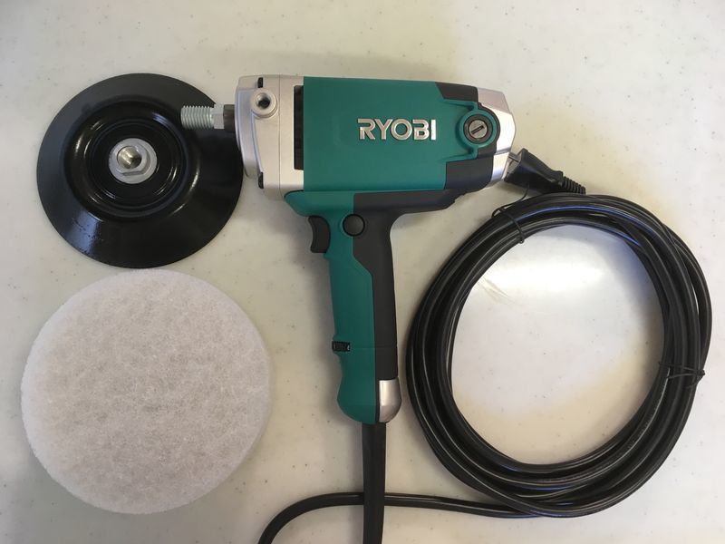 DIY】RYOBIの「シングルアクションポリッシャー PE-201」を購入しま