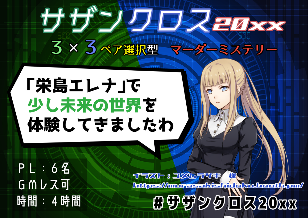 マーダーミステリー「サザンクロス20xx」プレイ感想 - 生存記録