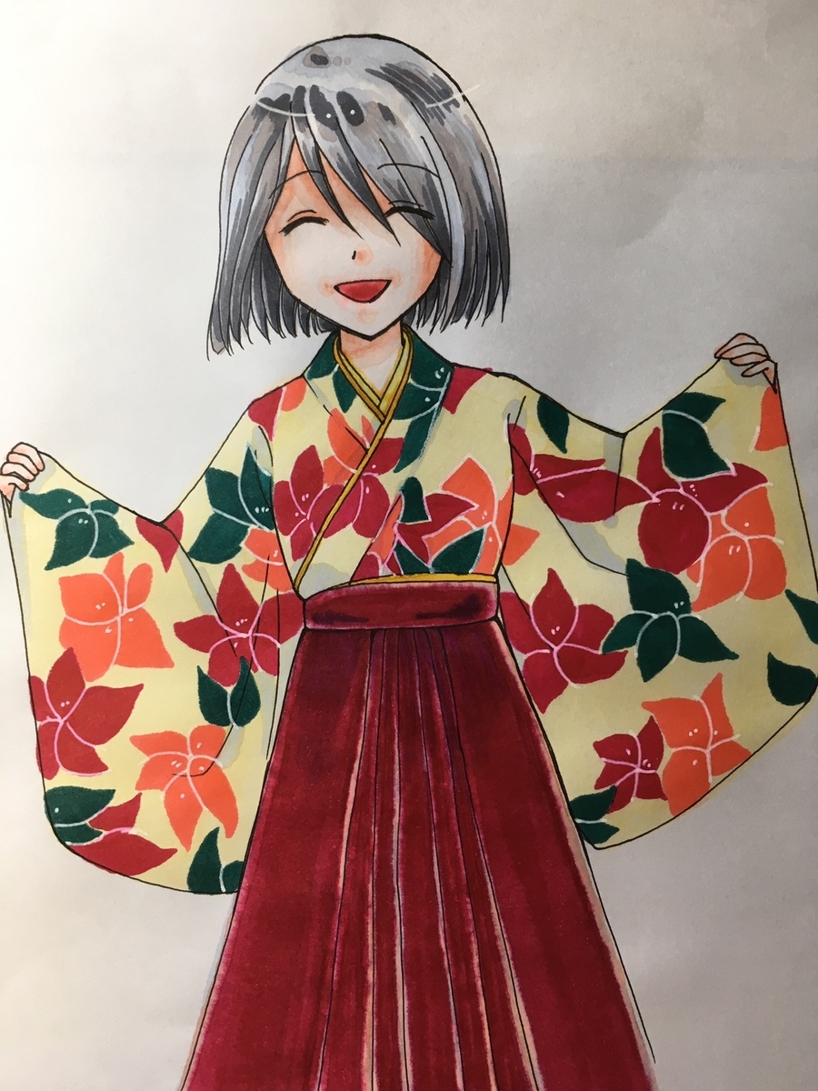 ダイソー イラストマーカー 新色 A でお試し色塗り お絵描きと趣味 ルコの書庫