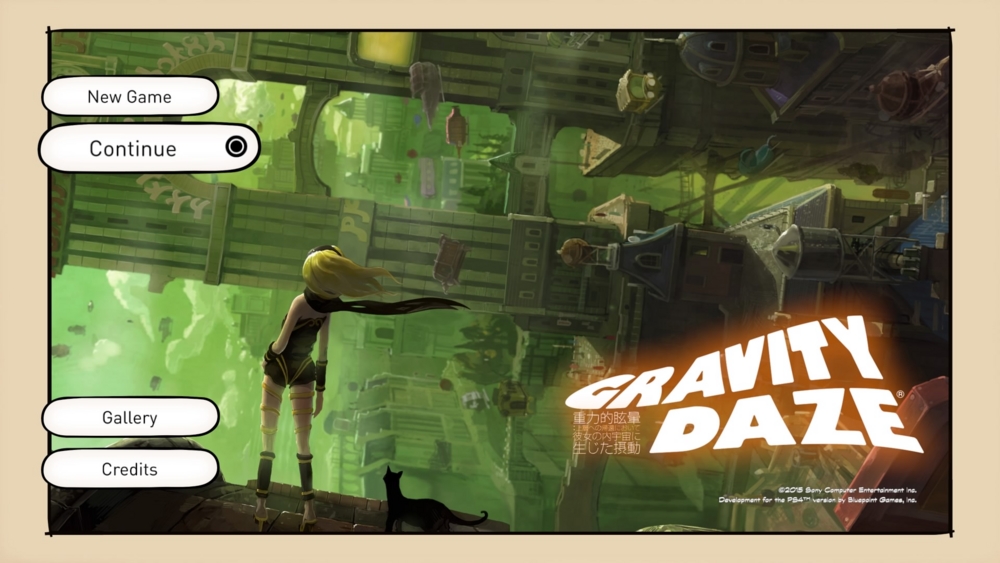 GRAVITY DAZE