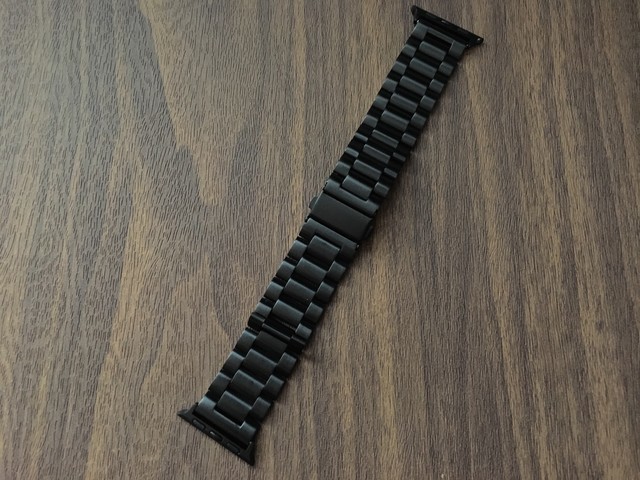 f:id:ruko036:20190817154239j:plain Fullmosa Apple Watchステンレスバンド