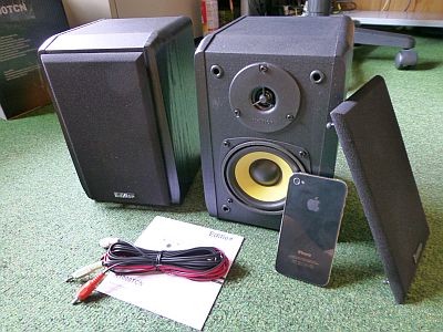 Edifier R1000TCH スピーカー _ Edifier R1000T4 2.0chスピーカー ブラウン ED-R1000T4-BR