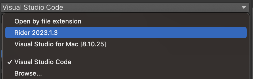 External Tools Rider