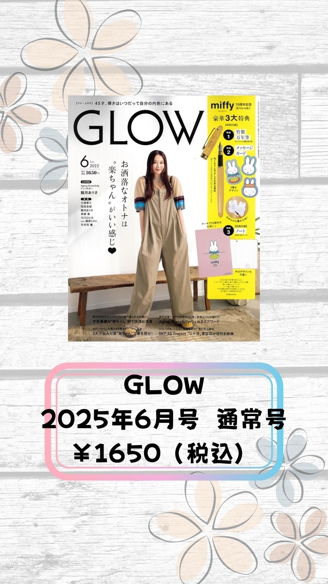 GLOW付録画像