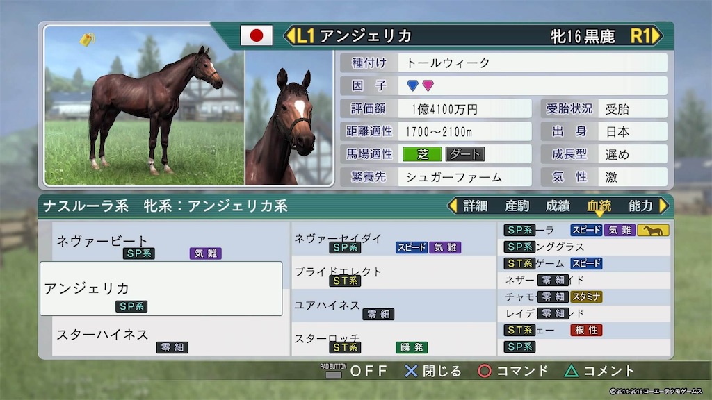 ウイニングポスト8 16 その3 ルルブンの気ままな日記