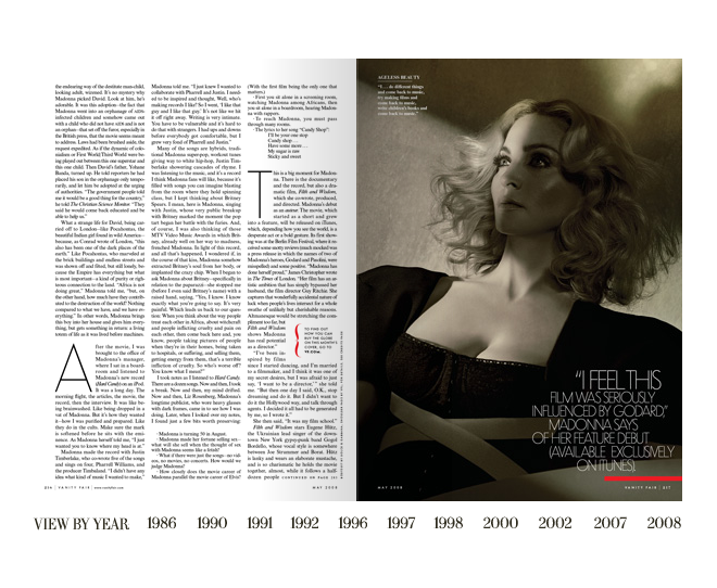 The Full Madonna: A Vanity Fair Retrospective: Entertainment & Culture: vanityfair.com