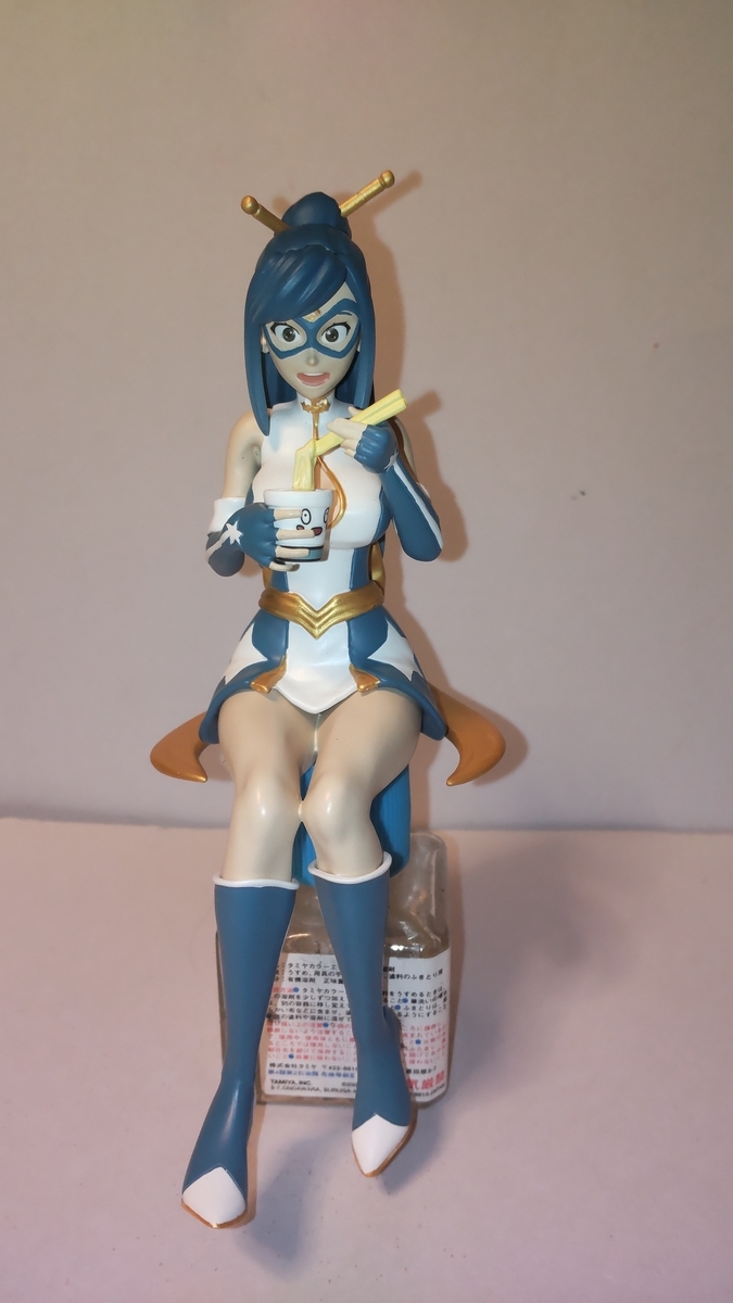 仮面アメリカ Kamen America レジンフィギュア 約20cm KamenRamen RESIN NOODLE STOPPER FIGURE(仮面ラーメン レジン